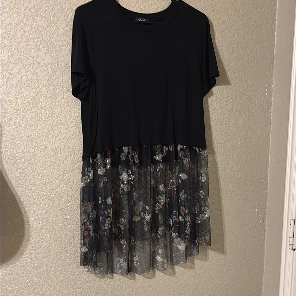 Willow Black Floral Blouse